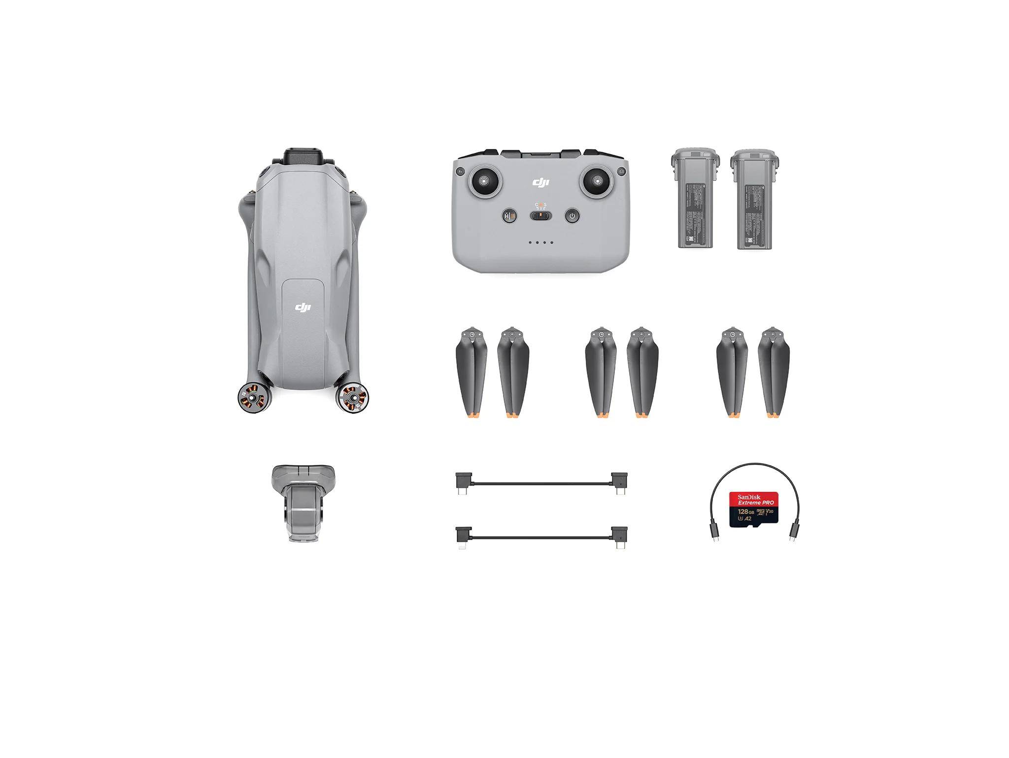 DJI Air 3 (RC-N2) Essentials Bundle
