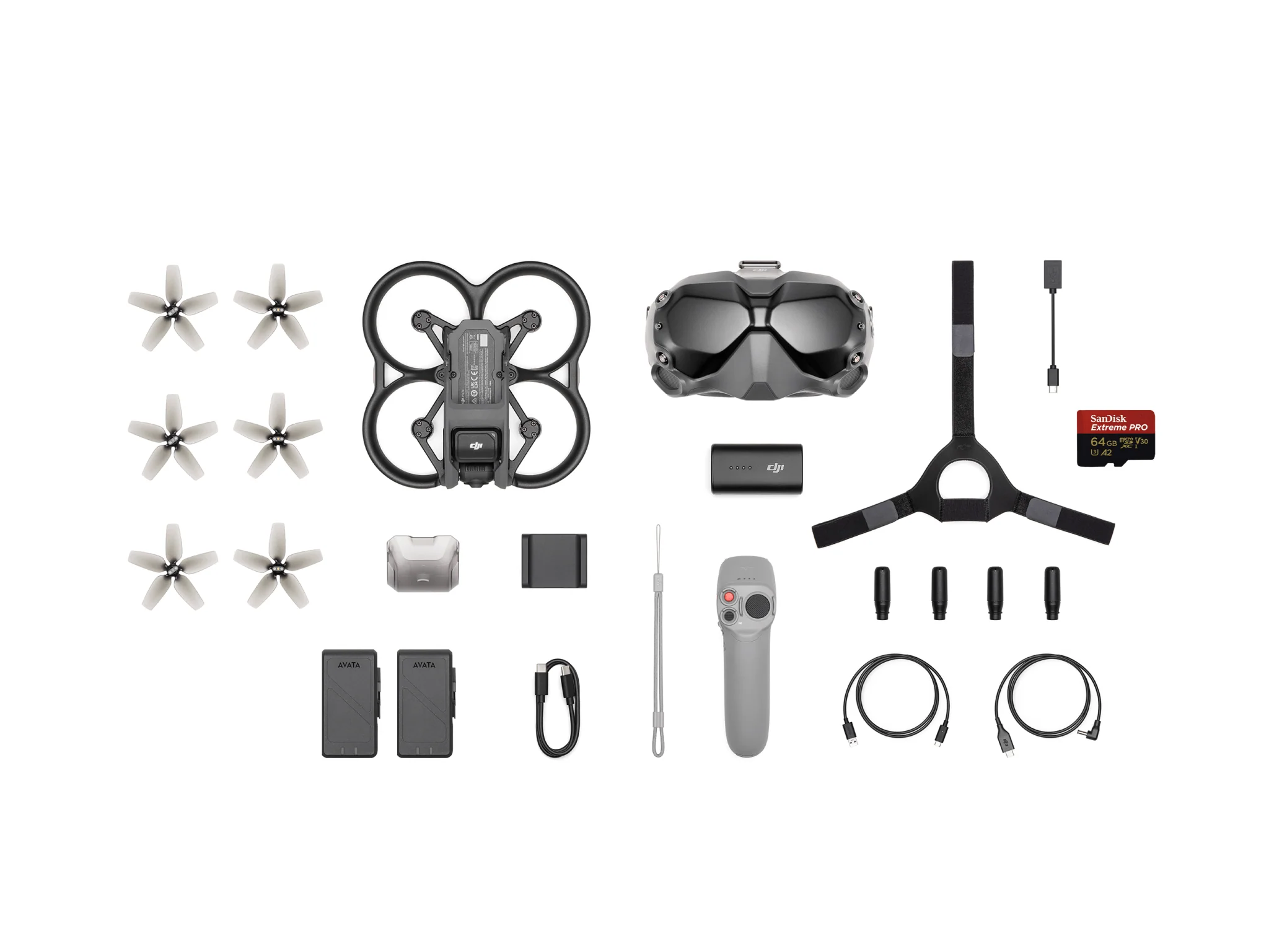 DJI Avata Fly Smart Essentials Bundle