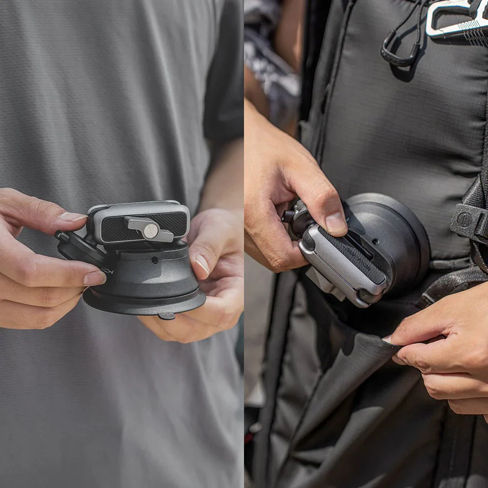 PGYTECH CapLock Action Camera Suction Cup Mount - Image 5