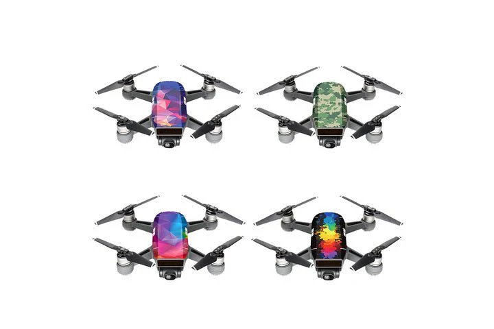 Skin for DJI Spark - 4 Pack - Set 2