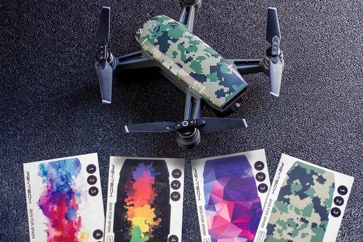 Skin for DJI Spark - 4 Pack - Set 2 - Image 3